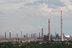 21.6.2008 - pohled na Mittal Steel z 1343 (RU 101/2)