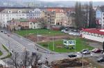 vyčištěná parcela po demolici (04/2011)