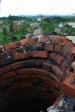 Vychýlení dmychadla již drží pouze prorezavělý hromosvod 05/2012